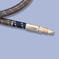 Tuyau d'injection d'huile souple REALMAX OST en acier tressé, gainé de ressort, pour CNC, 4MM 6MM M8/10