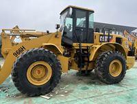 Backhoe Loader Caterpillar CAT966H Jepang Berkualitas Tinggi, Wheel Loader Bekas Model 2024, Beban Terukur 6 Ton, Motor Gearbox Kondisi Prima