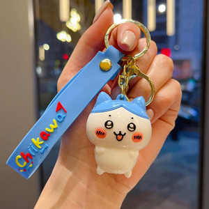 Wholesale Chiikawa Usaqi Hachi Kawaii Doll Series Cartoon Anime Keychain <strong>Cute</strong> <strong>Keyring</strong> Gift Usagi Character Anime Key Holder - Product Image 5