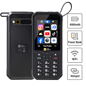 โทรศัพท์มือถือ AGM M11 พร้อม Wifi Hotspot แบตเตอรี่สำรอง 4000mAh ฟังก์ชั่น Power Bank กันน้ำ IP68 ทนทาน ปุ่มกดง่าย รองรับ 4G - Product Image 1