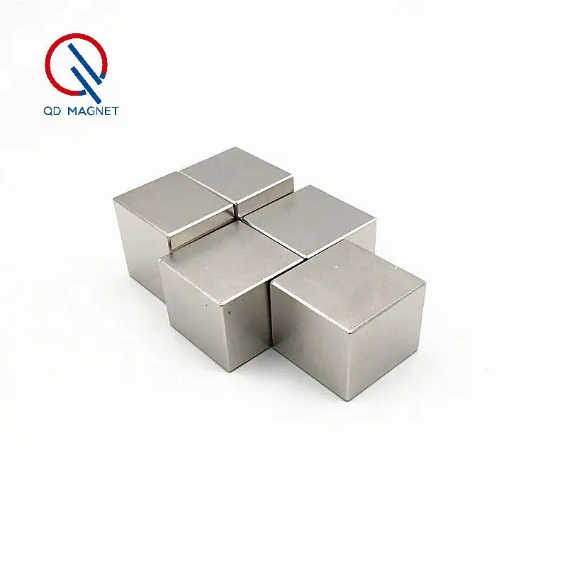 ถาวรที่มีประสิทธิภาพN52สแควร์Cube Block Super Neodymium Rare Earthแม่เหล็ก