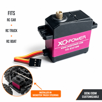 Servomoteur numérique étanche XQ-S3218M PWM pour coque intermédiaire en aluminium 20KG, entièrement personnalisable, vente en gros