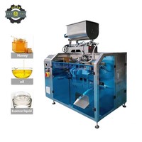 Machine d'emballage automatique pour le remplissage et la fermeture de liquides, type ensacheuse pour la confiture, la sauce chili et la mayonnaise