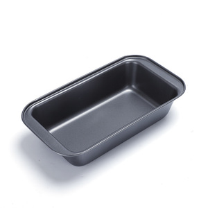 Rectangular Non-Stick Loaf Pan 25X13cm 28X15cm 22X10cm 29X13cm For Bread Cake Baking Mold Black Carbon Steel - Product Image 4