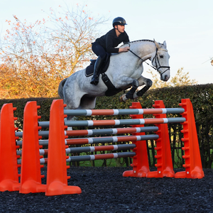 Lot de 2 porte-gobelets en plastique pour saut de cheval avec