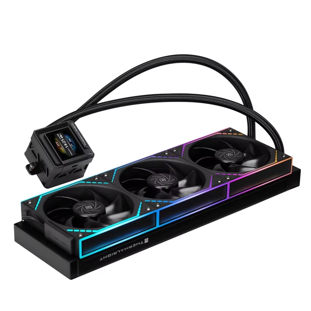 Thermalright Frozen Warframe 360 SE V2 ARGB AIO CPU Cooler with IPS DIY Display & Magnetic Screen for LGA1700 AM5 Gaming PC