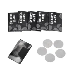 71 Holiday Vintage Filtres mixtes pour chicha en acier inoxydable de 20 mm, pour embouts, accessoires manuels pour boutiques de fumeurs - Product Image 3