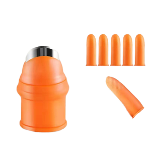 Outils de jardinage DIY industriels durables de haute qualité, ensemble de couteaux à pouce portables en acier inoxydable et gel de silice pour la cueillette de fruits - Product Image 1