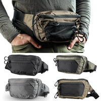 Sac de poitrine tactique CCW, sac banane, pochette de transport dissimulée, sac EDC à libération rapide, accessoires de chasse, randonnée, cyclisme