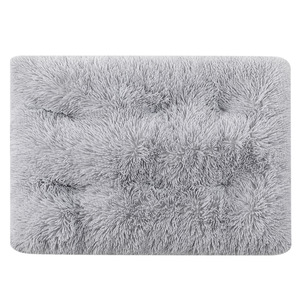 <span class=keywords><strong>Best</strong></span> Verkopende Pluizige Hond Bed Zachte Pluche Rechthoek Mat Antislip Bodem Aanpasbare Kleuren Voor Kleine Middelgrote Grote Rassen Gezellig Warm - Product Image 4