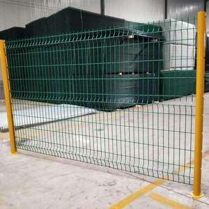 Tốt nhất bán Dễ dàng cài đặt vườn an ninh chu vi 3D cong dây sắt lưới hàng rào đào hình dạng bài hàng rào - Product Image 3