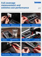 Multimeter Digital Chint ZTW0137B untuk Teknisi Listrik dan Perawatan Rumah Tangga dengan Fitur Cerdas Otomatis