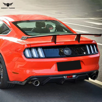 Diffuseur en carbone véritable style CMST pour Ford Mustang 2015-2017 S550, lèvre de pare-chocs arrière style sport, pièces et accessoires automobiles