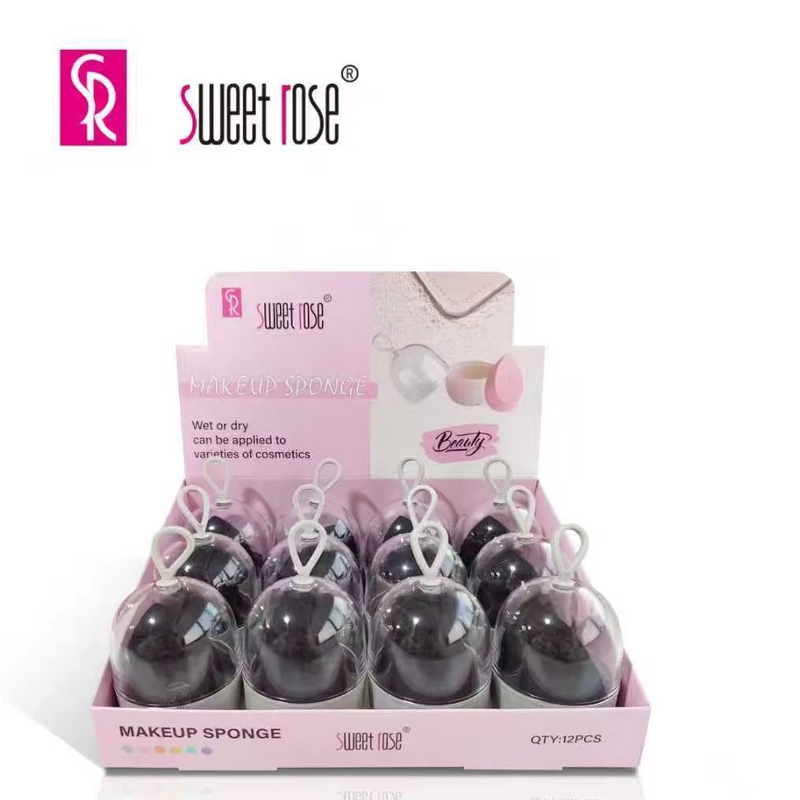 Sweet Rose Pink Teardrop Makeup Sponge
