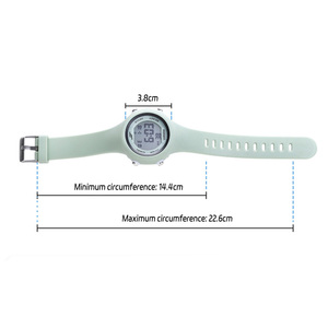 Montre électronique étanche et anti-chute pour les enfants du primaire et du collège. Simple et mignon, n'affiche que l'heure. - Product Image 2