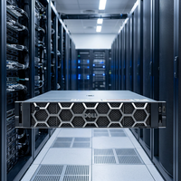 Delli PowerEdge R7725 2U Rack Server Perangkat Keras Komputasi Pusat Data Perusahaan Generasi ke-5 AMD EPYC Seri 9005
