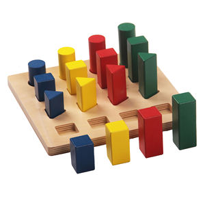 Juegos de Matemáticas para Niños, Juguetes Educativos de Madera Montessori para Preescolar, Clasificación y Apilamiento - Product Image 6