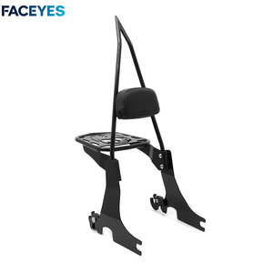Support de dossier de moto en acier inoxydable noir INMT - Vente en gros d'usine - Pour Davidson Sportster <span class=keywords><strong>1200</strong></span> 883 <span class=keywords><strong>1200</strong></span> <span class=keywords><strong>SuperLow</strong></span> 100% - Product Image 1