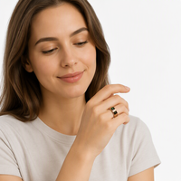 Bague connectée pour la fréquence cardiaque, l'oxygène sanguin et le suivi du sommeil, tracker de santé portable, charge magnétique, compatible Android et iOS