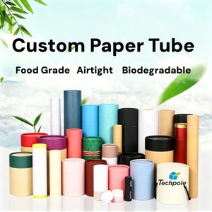 Contenitore Cilindrico di Lusso Personalizzato per Torte Basche, Dolci, Gelati, Scatola in <span class=keywords><strong>Cartone</strong></span> per Cheesecake, Tubo di Carta per Imballaggio - Product Image 6