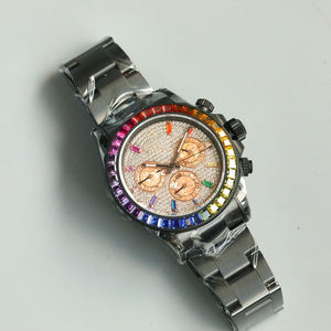 Reloj Mecánico para Hombre de Acero Inoxidable Negro Hecho de Acero Inoxidable 904L 4130 con Movimiento Mecánico Ultrafino - Product Image 1