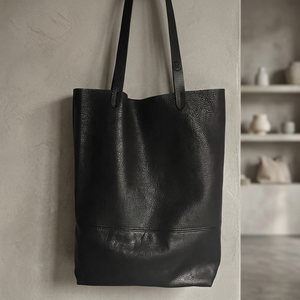 Sacs à main décontractés en cuir véritable tendance, grande capacité, fermeture éclair souple, imperméables, écologiques, pour la Saint-Valentin - Product Image 1