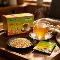 Thé au gingembre et aux dattes rouges, boisson instantanée en sachets individuels, thé au gingembre avec jujube