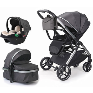 Cochecito <span class=keywords><strong>de</strong></span> Bebé 2 en 1 <span class=keywords><strong>con</strong></span> Asiento <span class=keywords><strong>de</strong></span> Auto Seguro, Cómodo y <span class=keywords><strong>con</strong></span> Amortiguación, Cochecito <span class=keywords><strong>de</strong></span> <span class=keywords><strong>4</strong></span> <span class=keywords><strong>Ruedas</strong></span> para Niños Pequeños <span class=keywords><strong>con</strong></span> Mango Reversible - Product Image 6