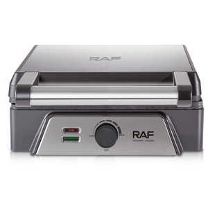 Panneau en acier inoxydable Double face chauffant température réglable plaque de revêtement antiadhésive 1500W presse <span class=keywords><strong>électrique</strong></span> Contact Grill - Product Image 6