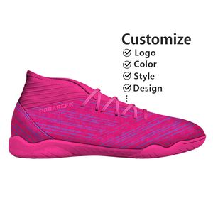 Custom OEM Outdoor LightweightClassic Soccer Boots Pu Leather Training Zapatos De Futbol For Men - Product Image 1