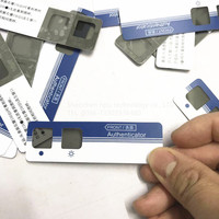 Lupa Polarizada de Mano con Lente de Vidrio Polarizado de 43 mm para Uso con Cámara - Decodificación de Patrones de Contraseñas en Papel/Tarjetas