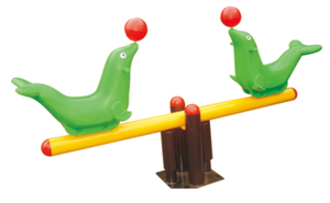 Balancín Doble de PE <span class=keywords><strong>para</strong></span> Niños, <span class=keywords><strong>para</strong></span> Parques Comunitarios y de Atracciones, Caballito Balancín, Juego de Diversión - Product Image 4