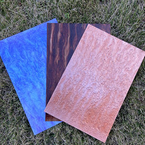 Láminas de Plástico Acrílico Bridgevia MH-07 Hechas en EE. UU., 3 mm, 1/8 de Pulgada, para Joyería y Manualidades, Patrón de Galaxia Estrellada, Perla Especial, Marmoleado - Product Image 2