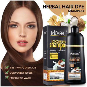 Shampooing colorant à l'huile d'argan 3 en 1 de marque privée personnalisé couverture permanente gris brun naturel noir échantillon gratuit de <span class=keywords><strong>crème</strong></span> - Product Image 4