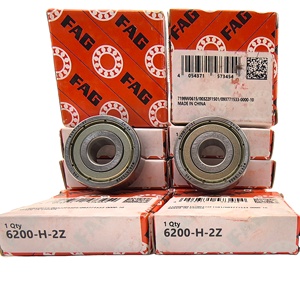 Roulements à billes à gorge profonde SKF <span class=keywords><strong>FAG</strong></span> NSK KOYO 6203 <span class=keywords><strong>6202</strong></span> 6201 6200 2RS simples et doubles avec cage en nylon et laiton, en acier chromé - Product Image 4