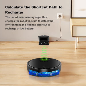 Aspiradora Robótica Económica Liectroux Zm-013b con Estación de Carga para Recarga Automática, Control Remoto, Limpieza con Agua Zm0 - Product Image 3