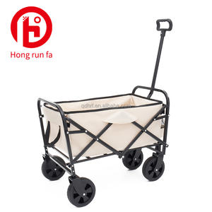 Carrello da Campeggio Pieghevole Portatile a Quattro Ruote con Doppio Strato in Tessuto Oxford - Product Image 4