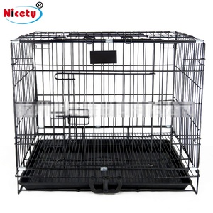 <span class=keywords><strong>Cage</strong></span> pour chien et chat, <span class=keywords><strong>Cage</strong></span> d'extérieur robuste, chenil solide, haute résistance, noir, grande <span class=keywords><strong>cage</strong></span> en fer pour chien - Product Image 2