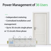 Acrel Industrial CT Energy Meter ADF400L Meter kWh Tiga Fasa Multi-Channel Modbus RTU Pengukuran Harmonik Kelas Akurasi 0.2