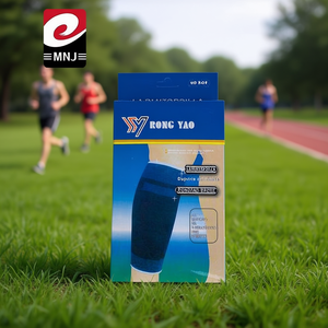 Rong Yao Calf Protector Blue Sport Support Leg Guard 12Pcs - Product Image 2