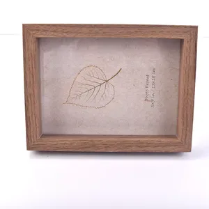 Khung Hộp Bóng Sâu 3D Bằng Gỗ Tự Nhiên Nghệ Thuật Treo Tường Nghệ Thuật Mini - Product Image 1