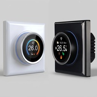 Termostato Inteligente con Pantalla Táctil WiFi, Aplicación Tuya para Calefacción por Suelo Radiante Eléctrico, Uso en Salas de Estar y Hoteles, Eficiencia Energética