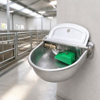 Abreuvoir automatique en acier inoxydable pour bétail, options d'épaisseur 1,0/1,2 mm, pour grossistes en équipement agricole