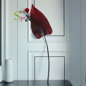 12 feuilles <span class=keywords><strong>de</strong></span> palmier Tropical artificielles, feuilles vertes <span class=keywords><strong>de</strong></span> Monstera, pour plage hawaïenne, Table <span class=keywords><strong>de</strong></span> fête d'anniversaire - Product Image 2