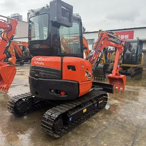 Excavatrice Kubota U27 d'occasion, micro-excavatrice de 2,7 tonnes, excavatrice pour travaux de démolition en espace restreint, à vendre à bas prix - Product Image 1