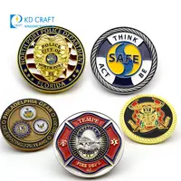 Производитель нет минимального металлического логотипа 3D эмаль масонская масса дешевый сувенир пожарный ВМС армия на заказ военный вызов монета