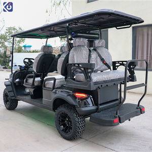 Golf Cart a Benzina Omologato per Strada a 6 Posti CAMP, Veicolo Utilitario per Caccia, <span class=keywords><strong>Auto</strong></span> da Golf per Famiglia e Turismo - Product Image 3
