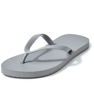 Infradito in <span class=keywords><strong>gomma</strong></span> con stampa Logo personalizzato Bulk Unisex pantofola nero grigio blu infradito all'ingrosso - Product Image 2