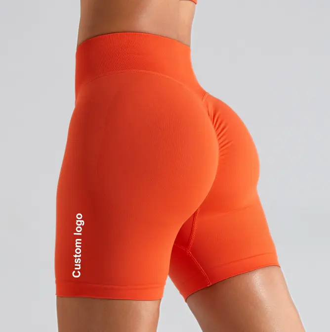 Helle Farben Nahtloses Fitness studio Fitness Yoga Workout Sports horts Kompression shorts Sexy Yoga Butt Lifting für Frauen