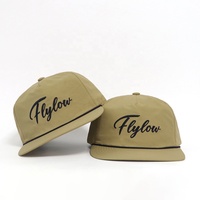 Casquette Snapback Homme Personnalisée avec Logo Brodé, 5 Panneaux, Visière Plate, Cordon, en Nylon Imperméable pour Randonnée et Sports de Plein Air – Qualité Supérieure, Vente en Gros
